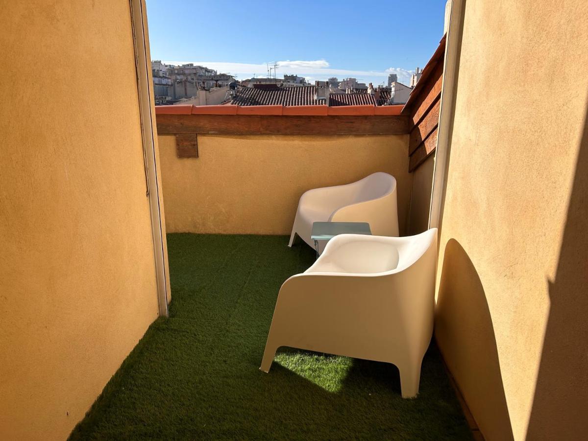 Apartmán Loft Moderne Vue Vieux Port Terrasse Rooftop Marseille Exteriér fotografie