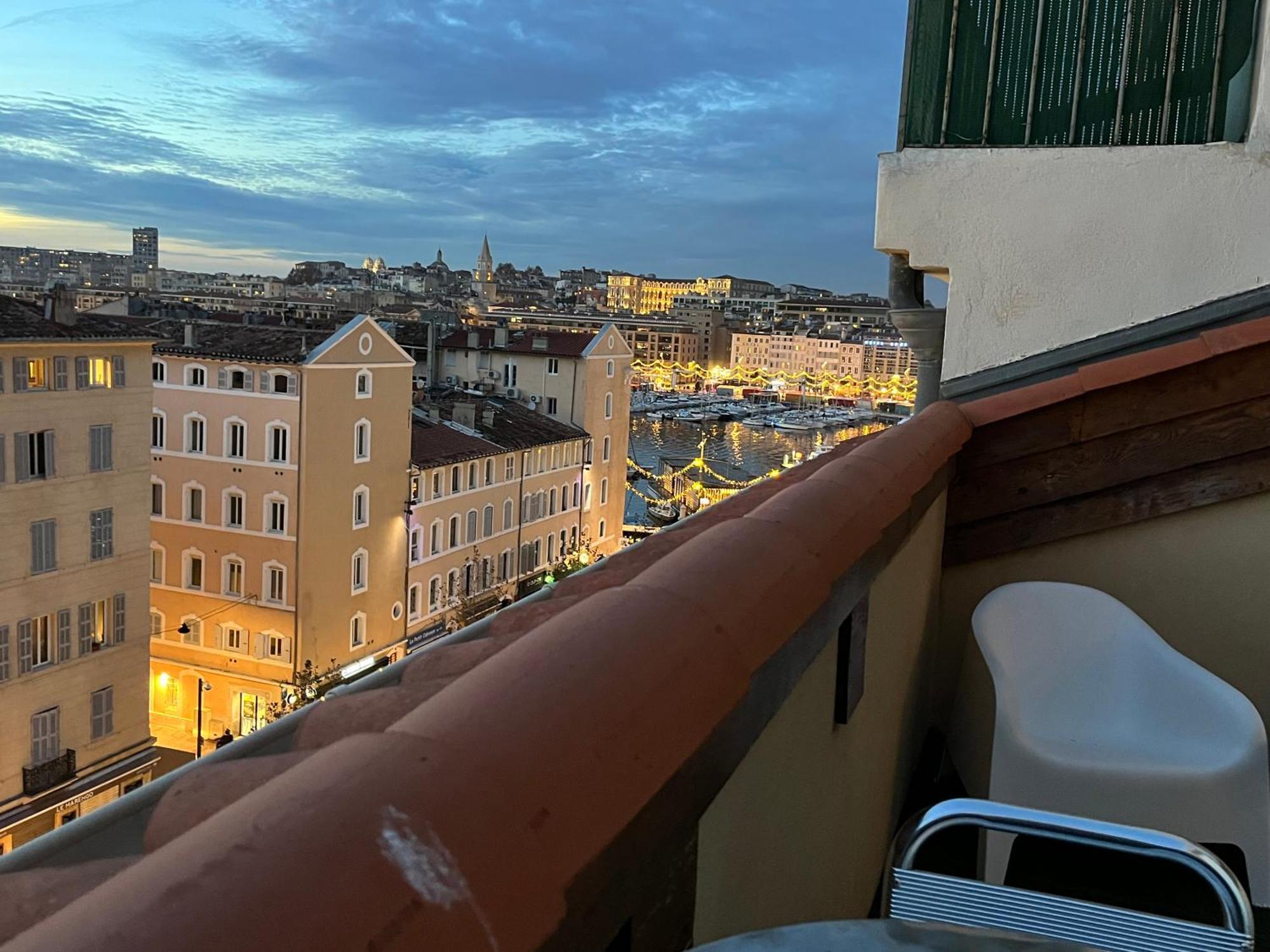 Apartmán Loft Moderne Vue Vieux Port Terrasse Rooftop Marseille Exteriér fotografie