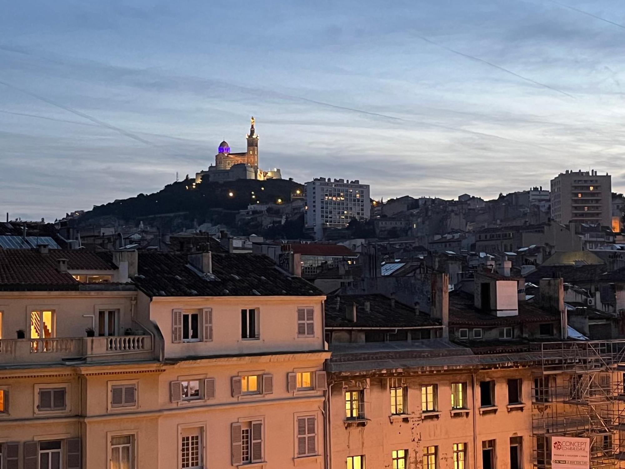 Apartmán Loft Moderne Vue Vieux Port Terrasse Rooftop Marseille Exteriér fotografie